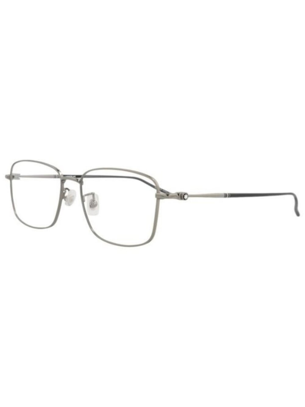 New Montblanc Mens Square/Rectangle Ruthenium Ruthenium Transparent Fashion Desi